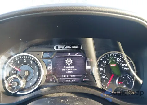 2020 Ram 1500 Big Horn Quad Cab 4X4 6'4 Box from USA, damaged, VIN 1C6SRFBT7LN251718